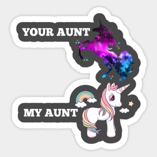 Best Auntie Ever gift Sticker